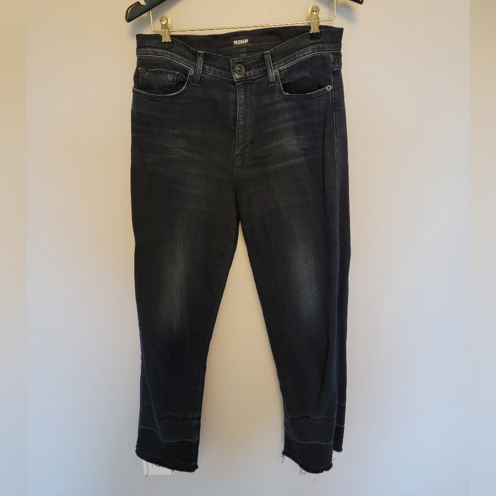 EUC Hudson Zoeey HI Rise Crop Size 29